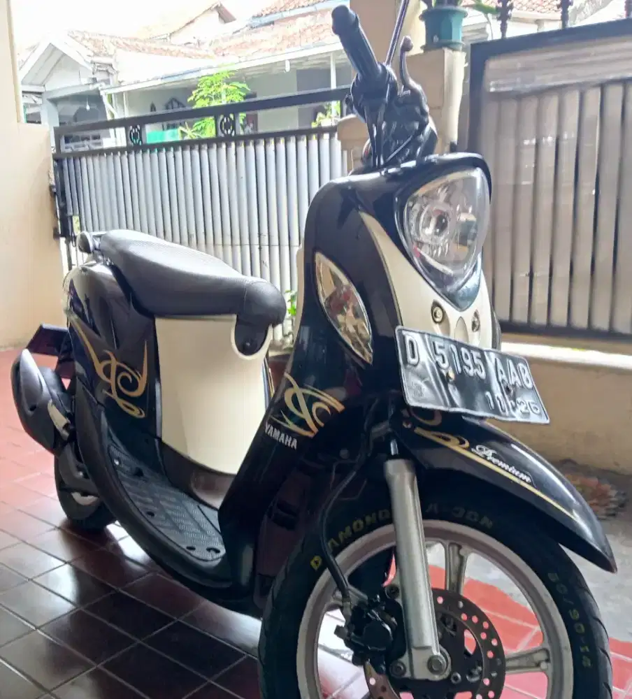 Yamaha Fino Premium Fi 2016 Hitam ori mulus mantap