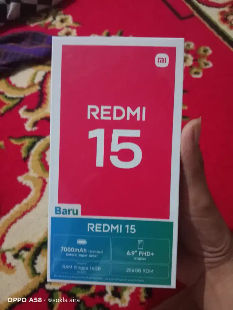 Xiaomi Redmi 15 ram 8/256 titan grey