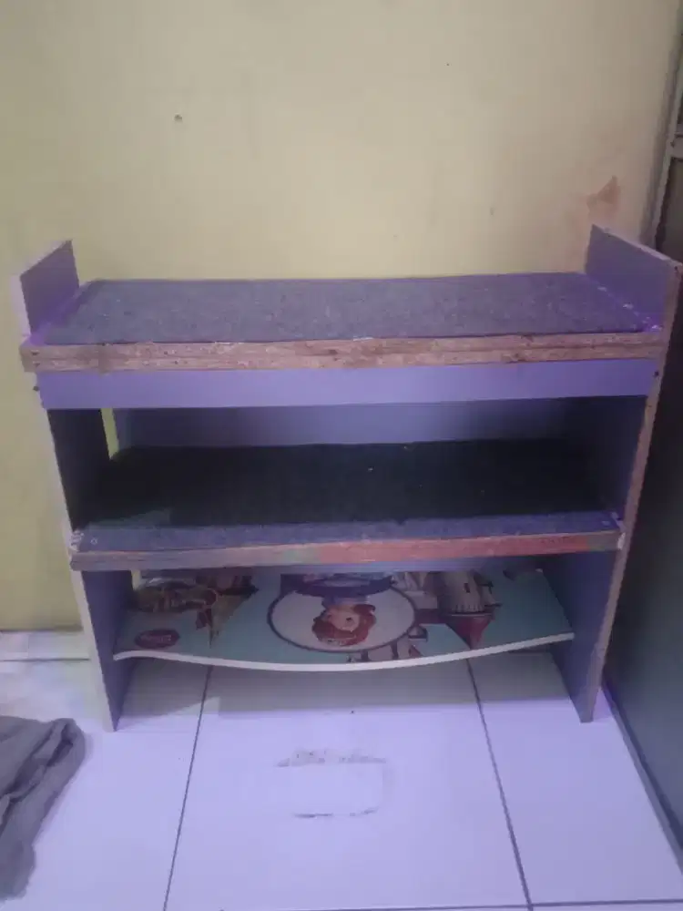 Jual cepat rak spatu sandal dan lemari kecil kokoh