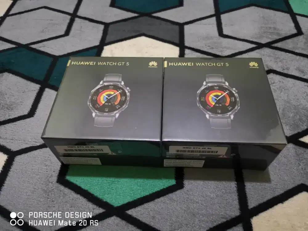 Huawei Watch GT 5 Black New Segel BNIB 46mm