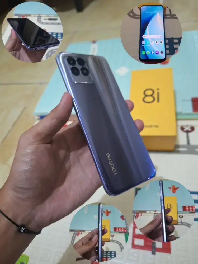 Handphone Hp Realme 8i 6/128 5000mAh