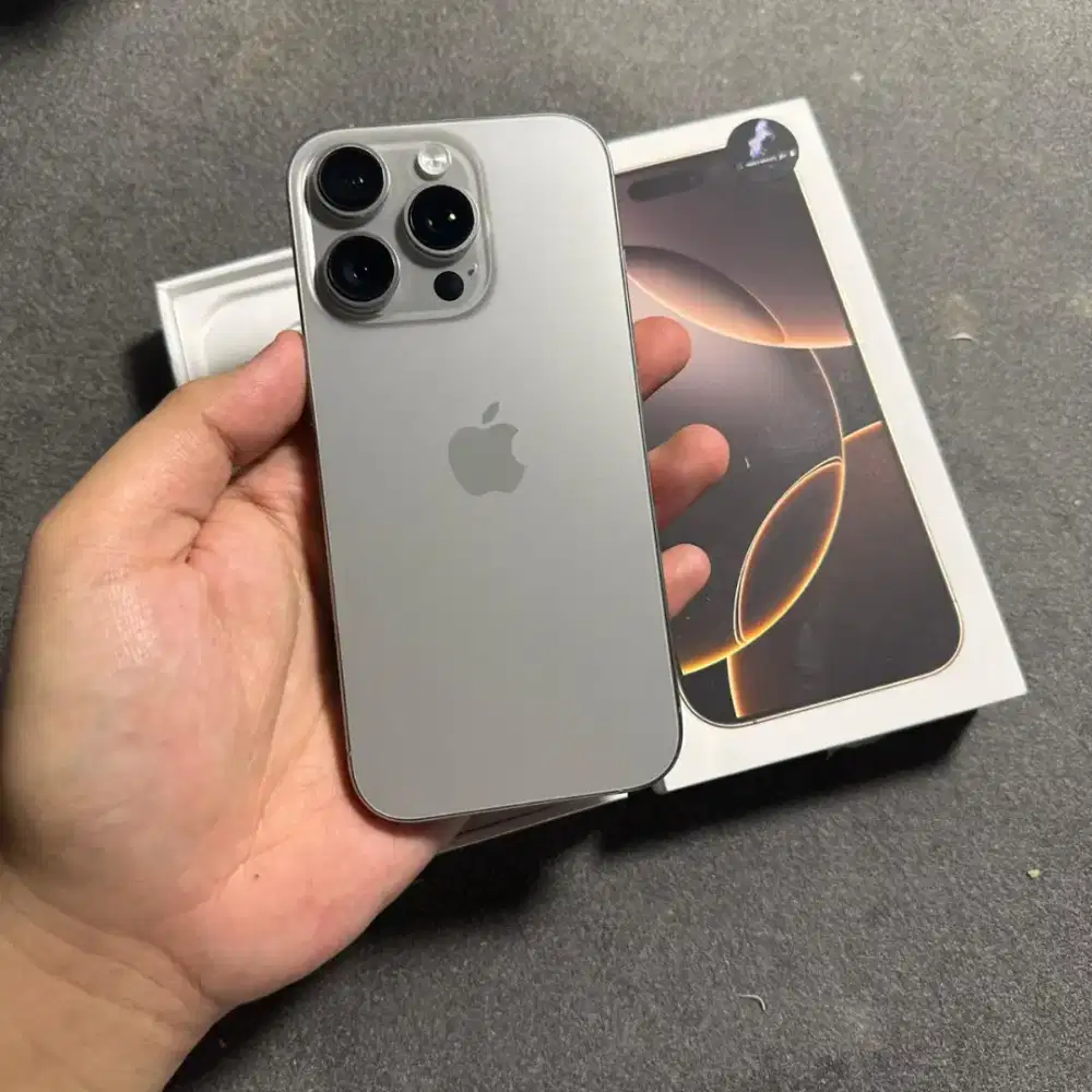 Iphone 16 pro 128 gb ibox resmi