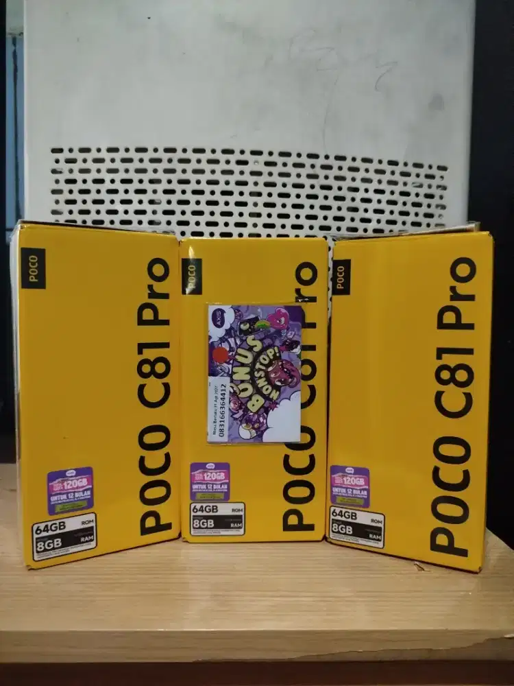 POCO C81 PRO 4/64GB Baru Segelbox