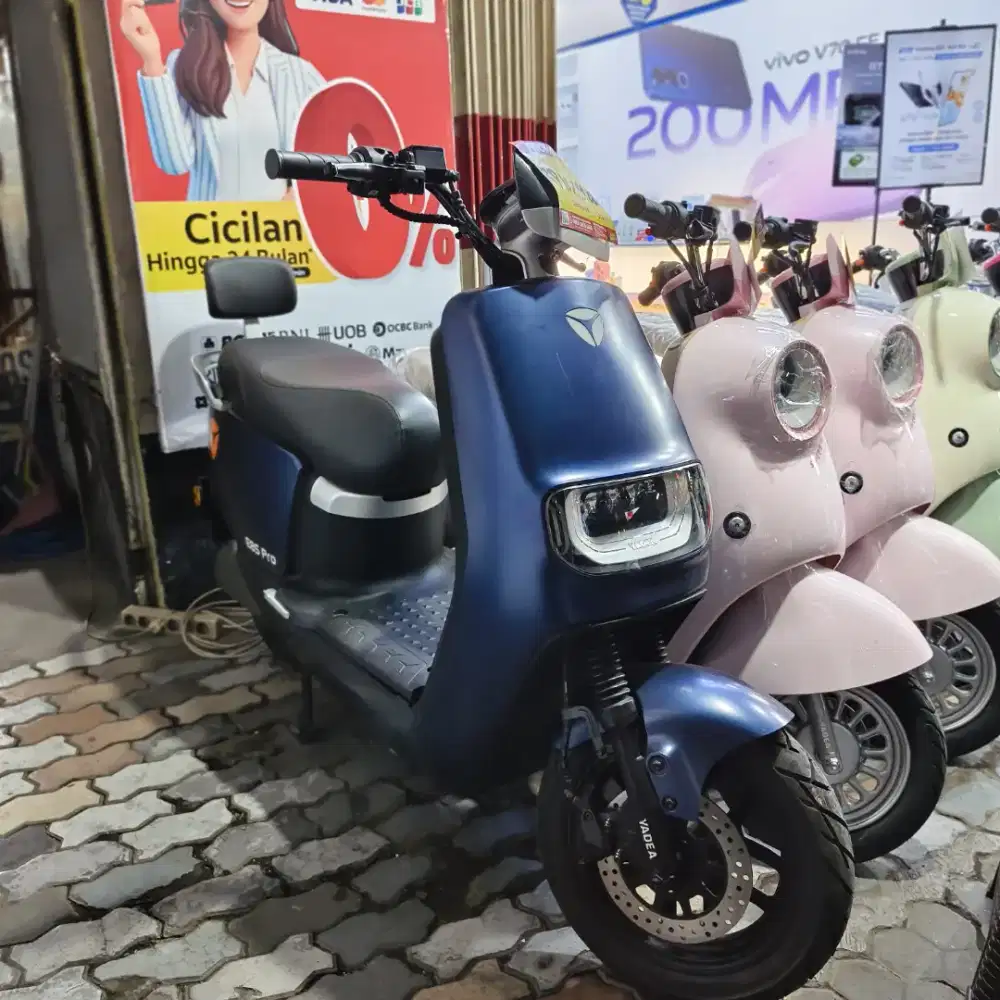 YADEA E8S PRO SCOTER KUAT BODY KOKOH SYARAT KREDIT KTP SAJA