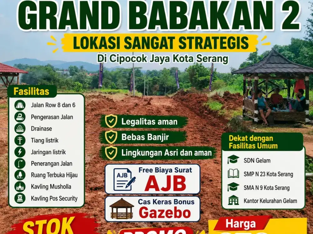TANAH KAVLING MURAH DI KOTA SERANG