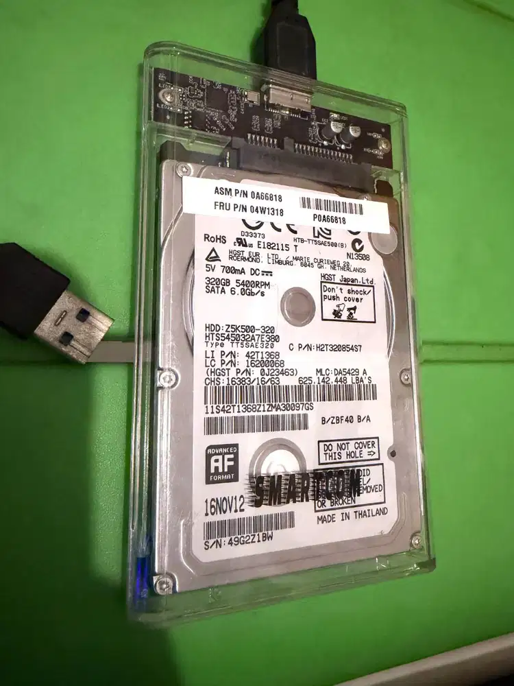 HDD 320gb HGST Copotan laptop