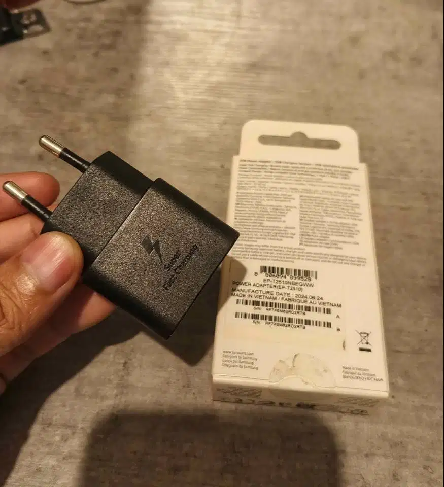 Adaptor charger ori samsung 25W
