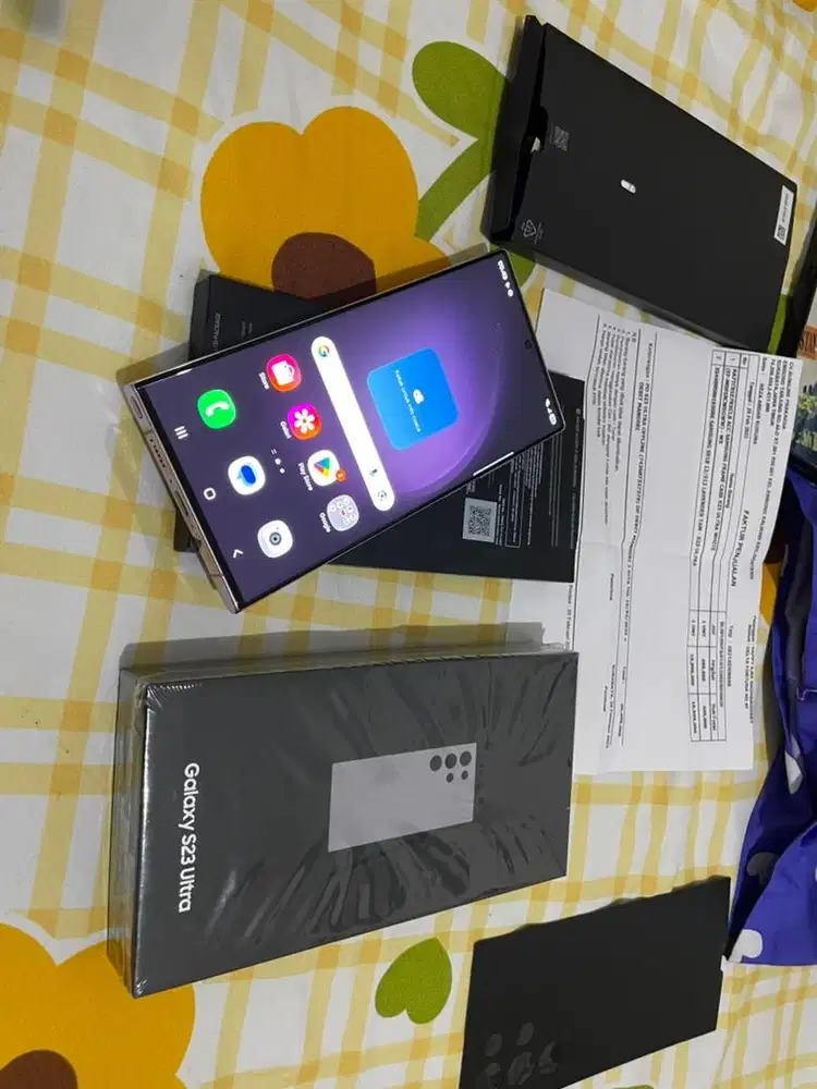 samsung galaxy S23 ultra 512 sein full set