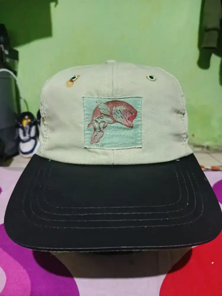 topi vintage fish hat youngan