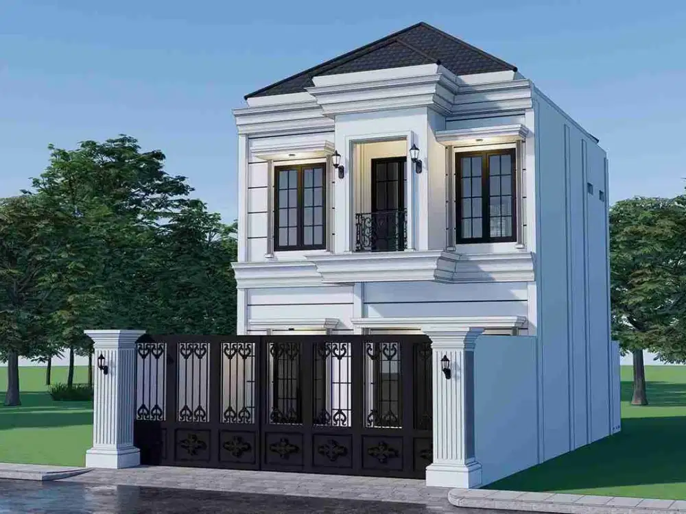 rumah cantik 2 lt carport 2 mobil on progress pembangunan agustus ready siap huni di daerah dekat jalan raya danau kerinci malang kota ada bonus