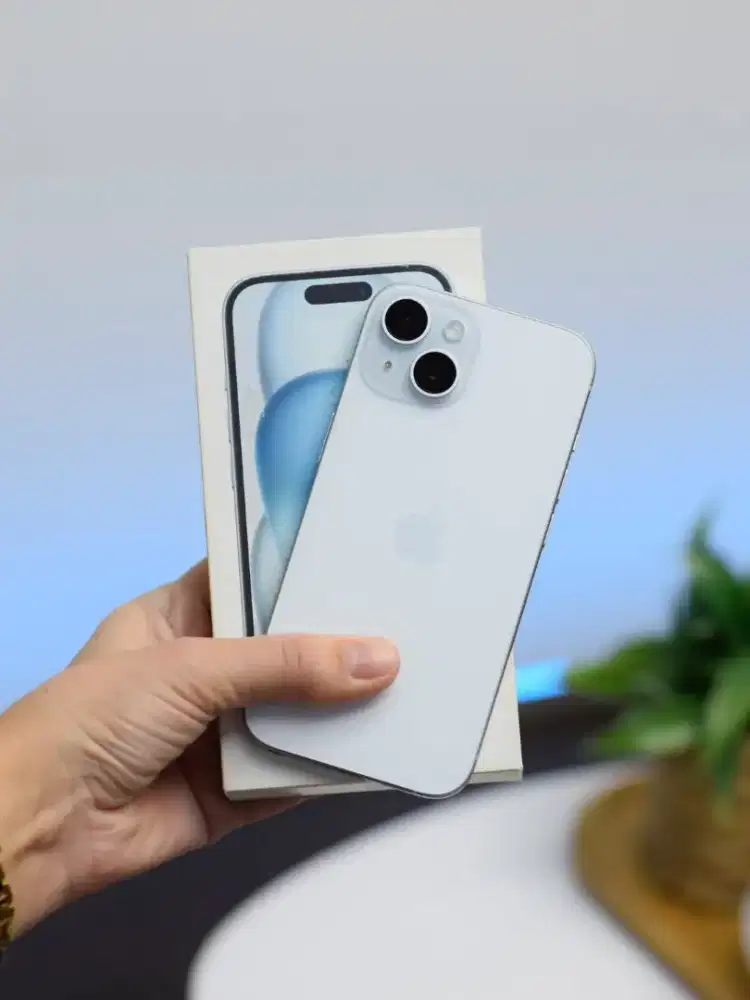 IPHONE 15 PLUS 256GB BLUE ALL OPERATOR/BEBAS KARTU