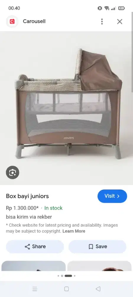 Box bayi Juniors & Baby Care Ikea