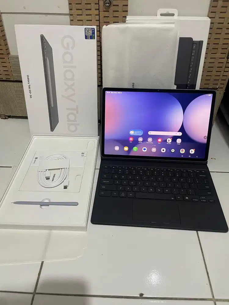Samsung Tab S10+5G 12/256 SEIN Free keyboard mulus fullset original