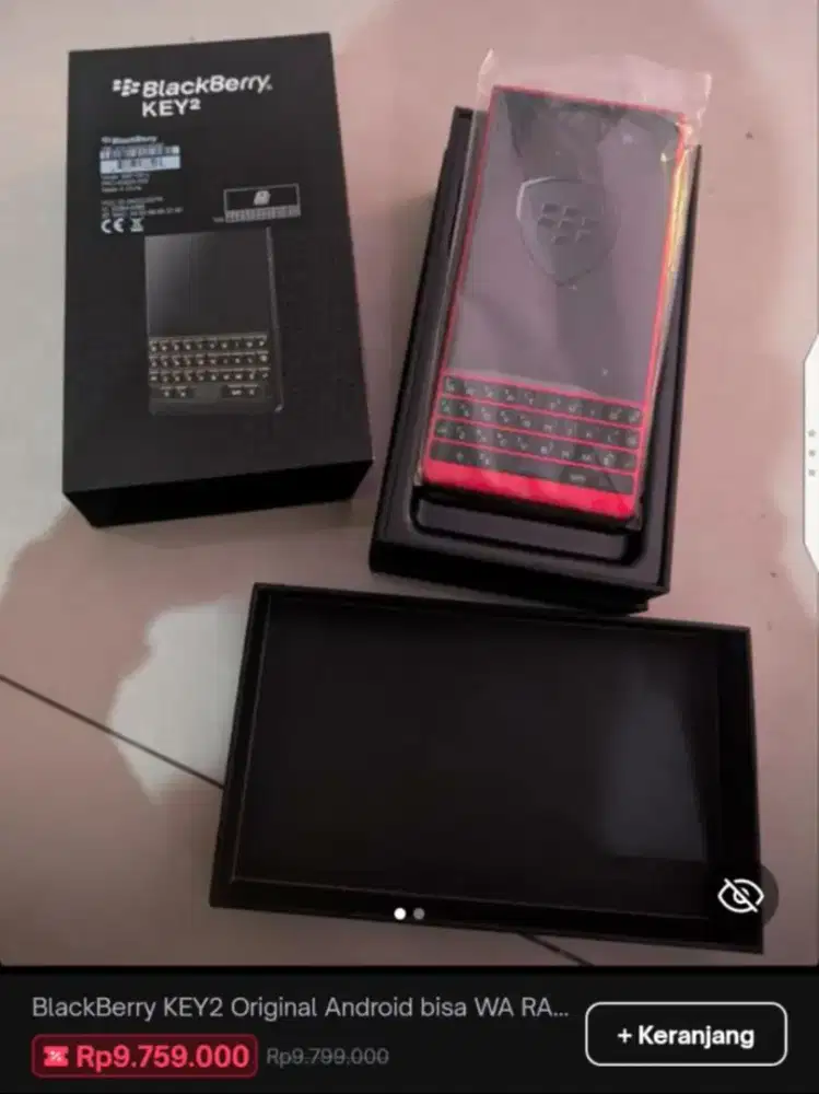 Blackberry keytwo RED EDITION 6/64 Chinese version
