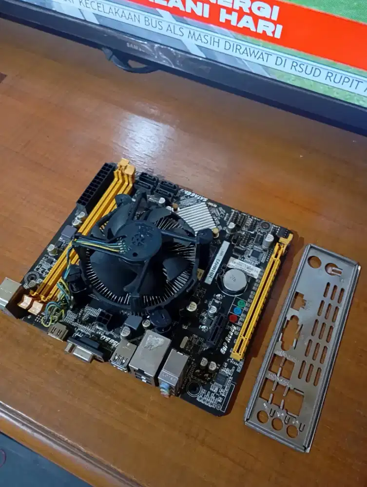 Motherboard mobo H81+ prosesor