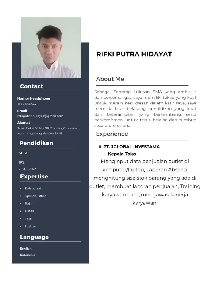 Butuh Loker pak/bu