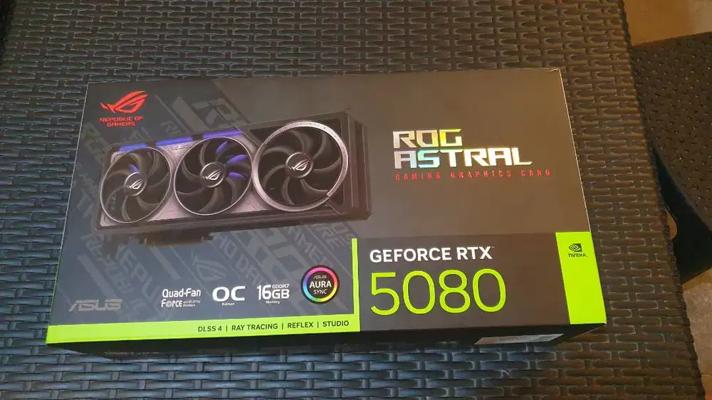 ASUS ROG Astral GeForce RTX 5080 16GB OC Edition