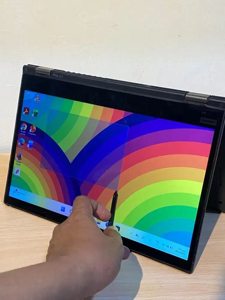 DIJUAL LAPTOP LENOVO THINKPAD L13 YOGA Core i5 GENERASI 10 RAM 16 GB