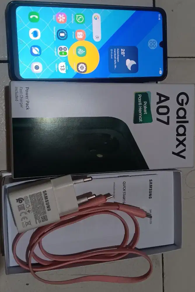 Samsung  A07 ram 4/64 komplit