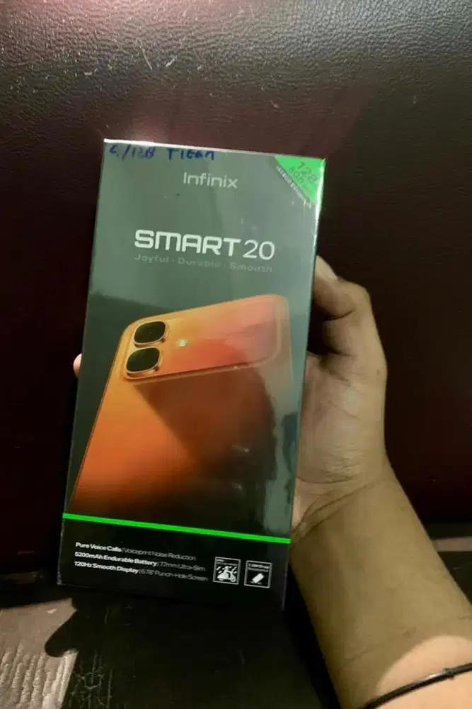 INFINIX SMART 20 Ram (4+4gb) Rom 128gb