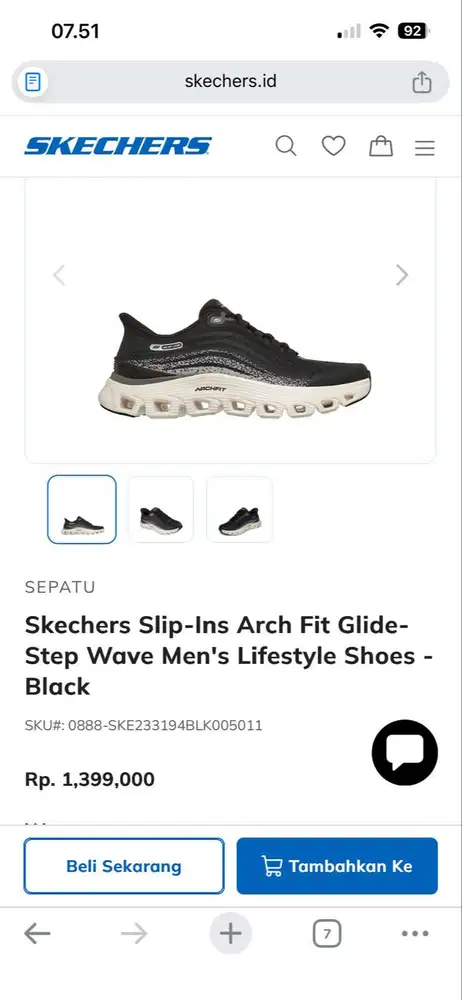 sepatu Skechers slip-ins