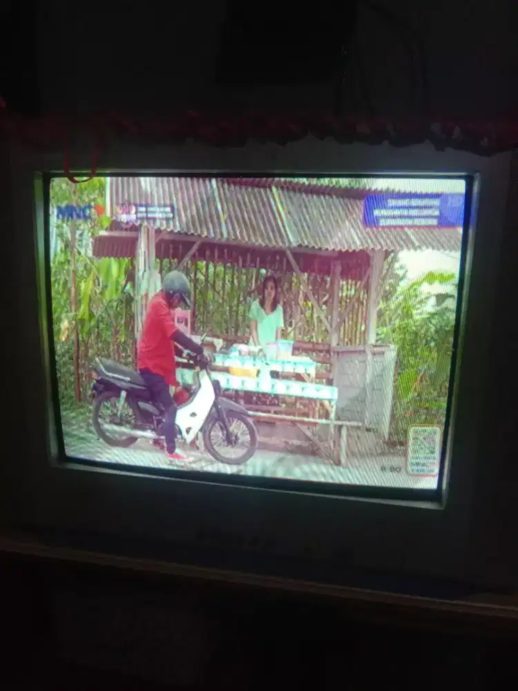 Dijual tv setbox dan antena siap pake