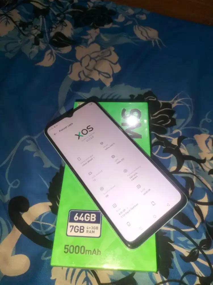Jual infinix Smart 7 Fullsett