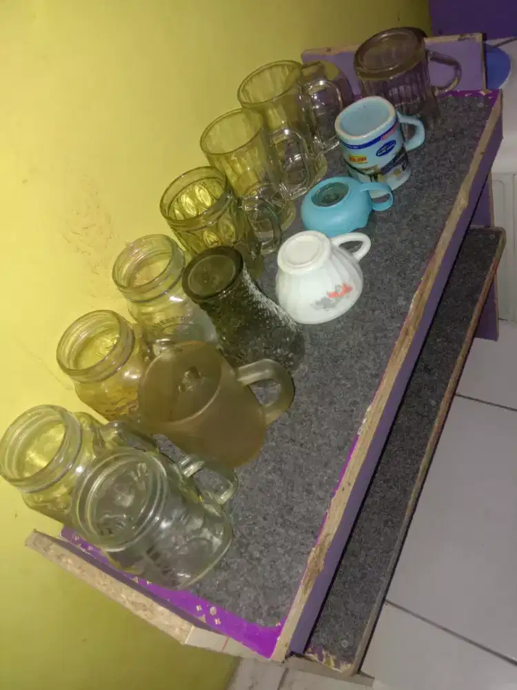 Dijual borongan gelas gagang besar