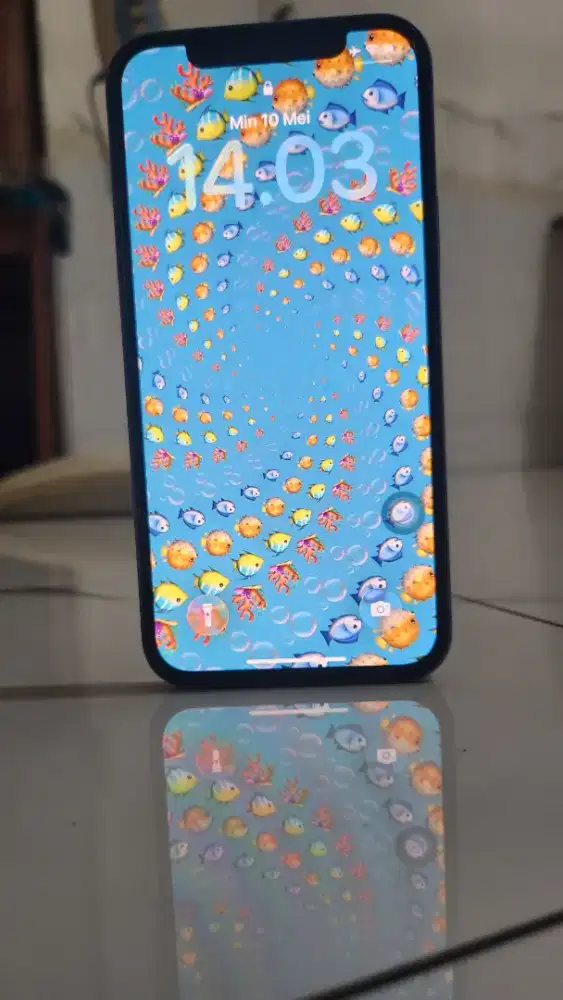 iPhone 12 128GB Purple Fullset Face ID Normal