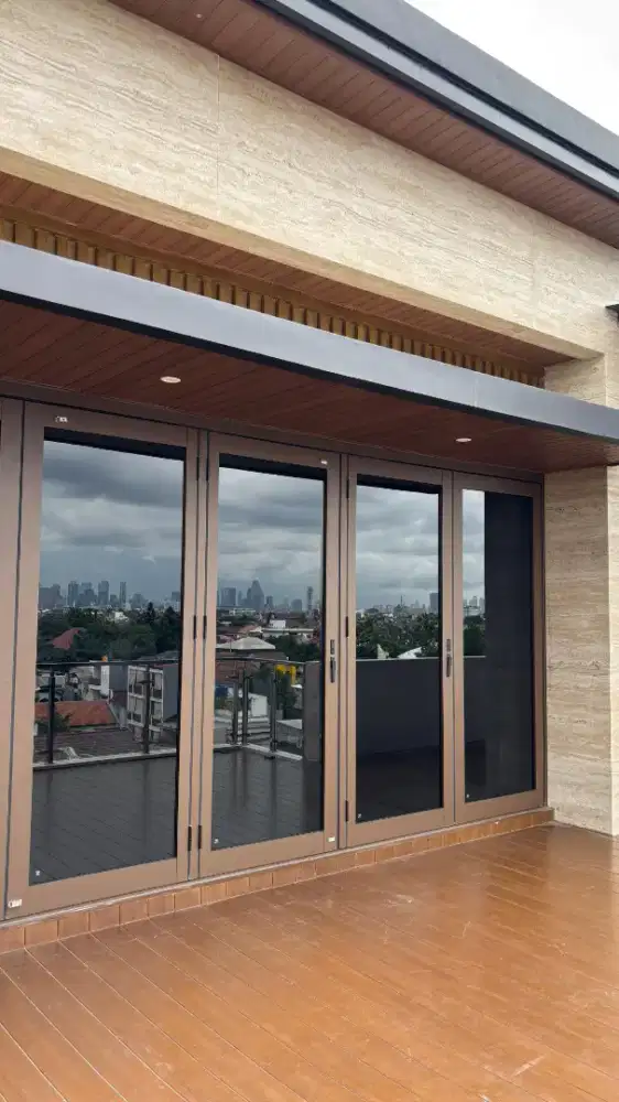 Jasa Pembuatan Kusen Aluminium YKK AP NEXSTA Untuk Rumah Mewah