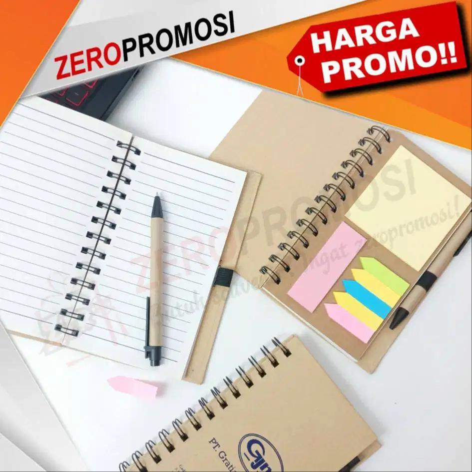 Memo Recycle 905 Custom Logo – Souvenir Kantor Multifungsi & Elegan