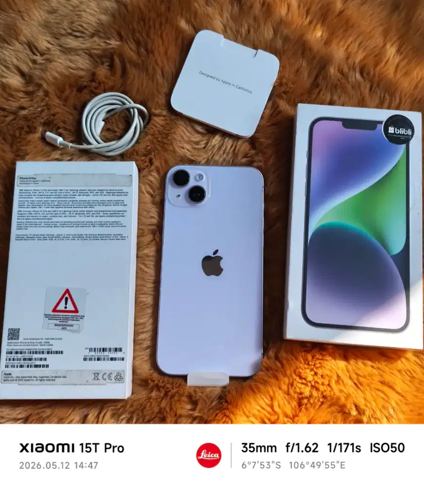 iPhone 14 plus 128gb Resmi