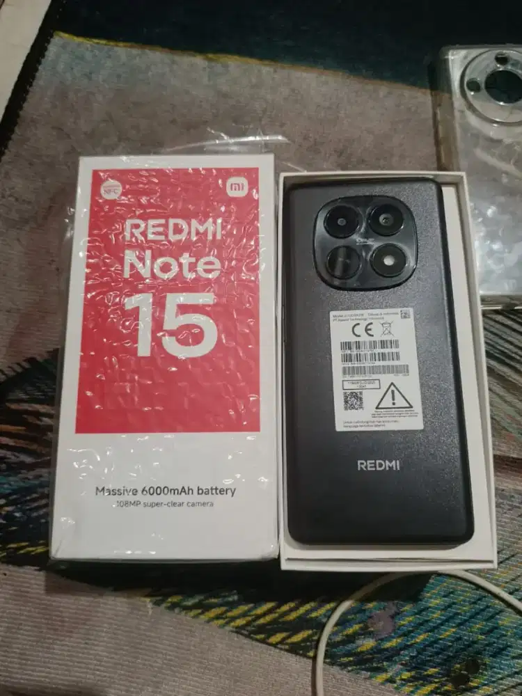 Redmi Note 15 Nfc 8+8/128 Fullset Ori Likenew