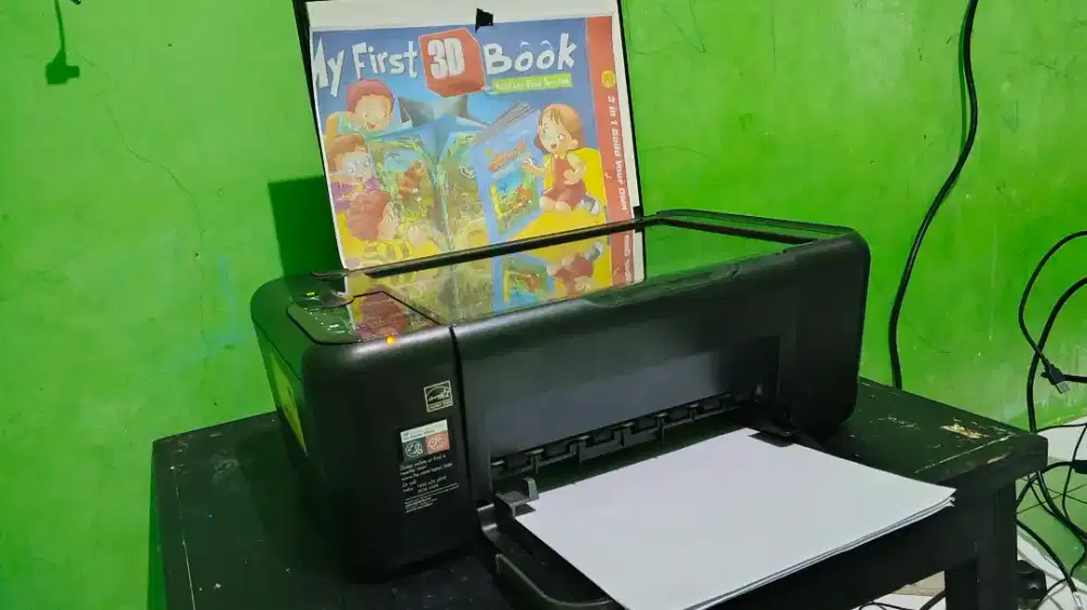 Printer HP DeskJet K209a Kondisi Normal