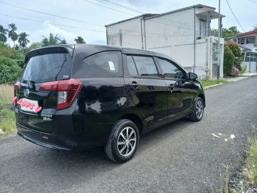 DI JUAL SIGRA 1.2 R DELUXE - M/T MANUAL TAHUN 2019 WARNA HITAM METALIK