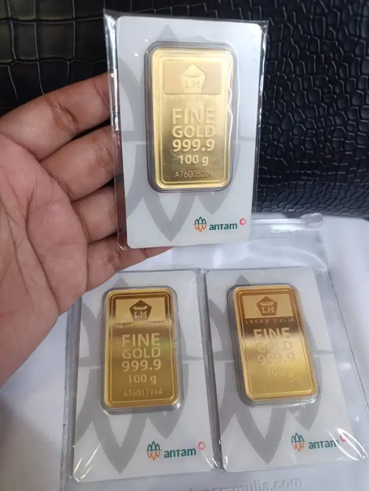 LM Antam 100Gram dan 50Gram
