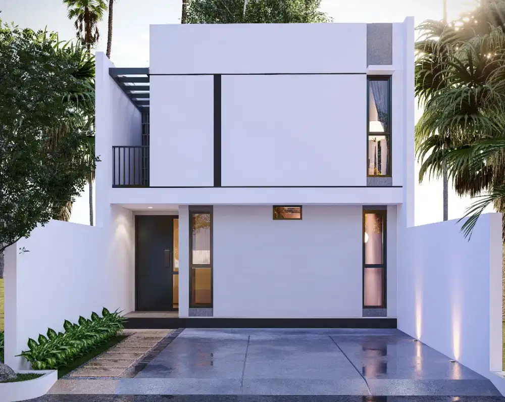 Rumah 2 lantai modern minimalis - start 475 jutaan