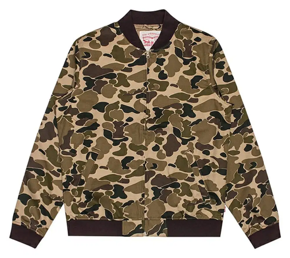 LEVIS FLIGHT BOMBER MILITARY MA-1 CAMOUFLAGE JACKET