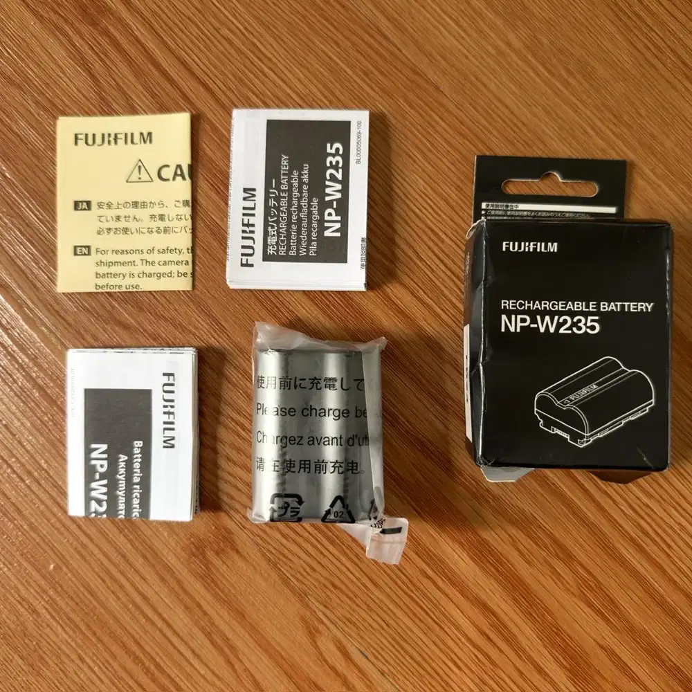 BATERAI FUJIFILM NP-W235 ORIGINAL NEW!
