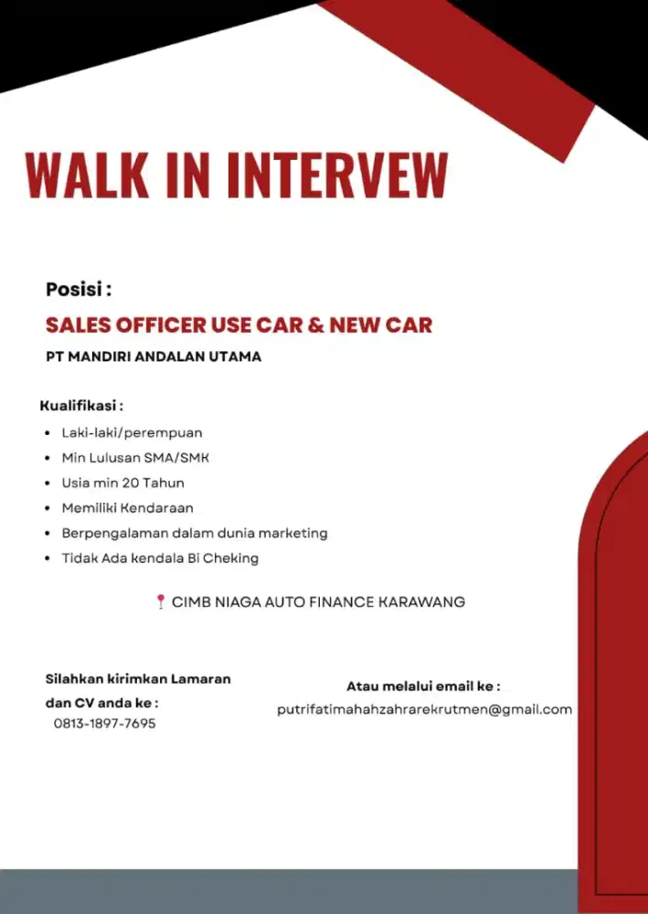 CMO USE CAR DAN NEW CAR