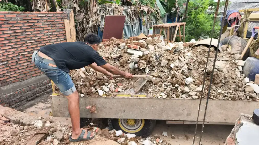 JASA BUANG PUING DAN SAMPAH PROYEK