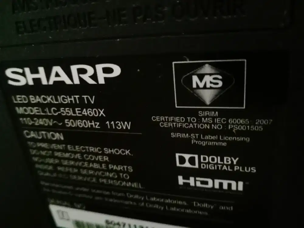Tv LED lcd plasma