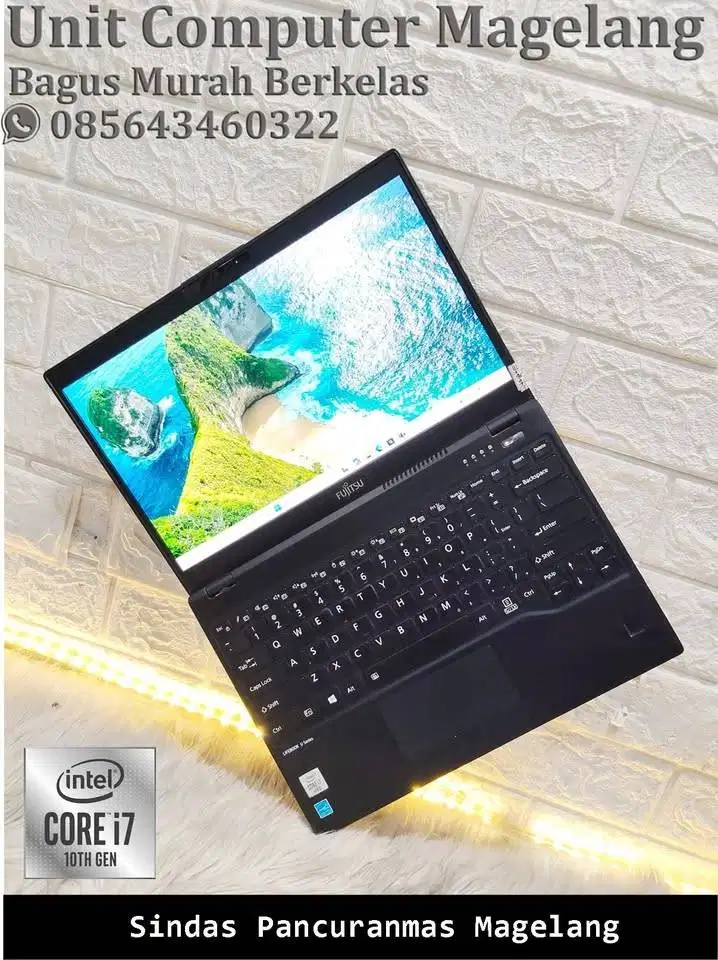 Fujitsu febook u9310 Ultra Slim i7 Gen 10 II 8 GB II Nvme 512