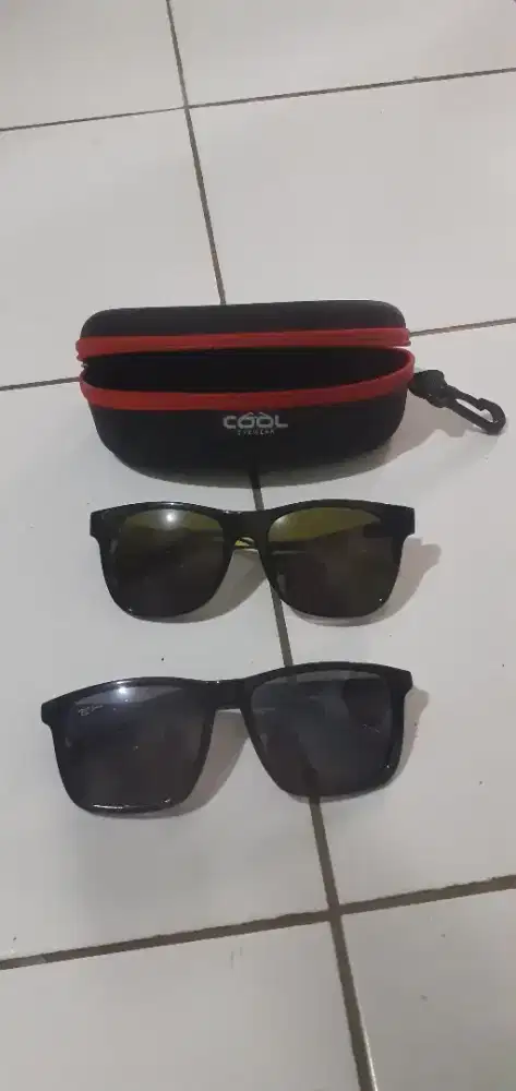 Dijual kacamata fasion merk RB space dn Guess