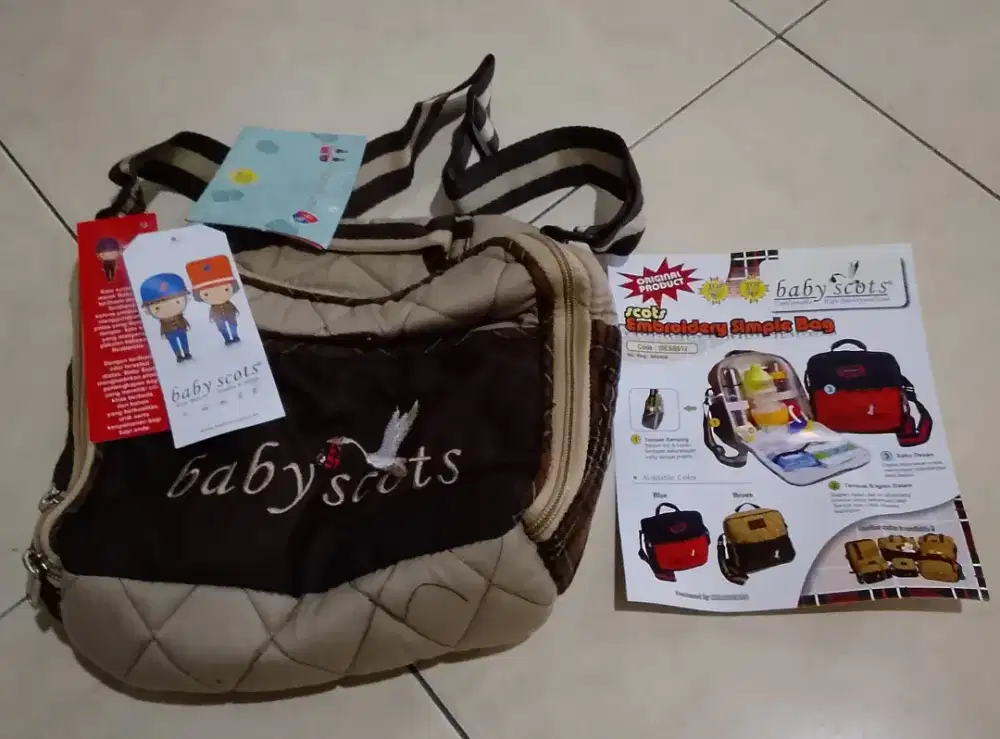 Jual tas bayi dari baby Scots