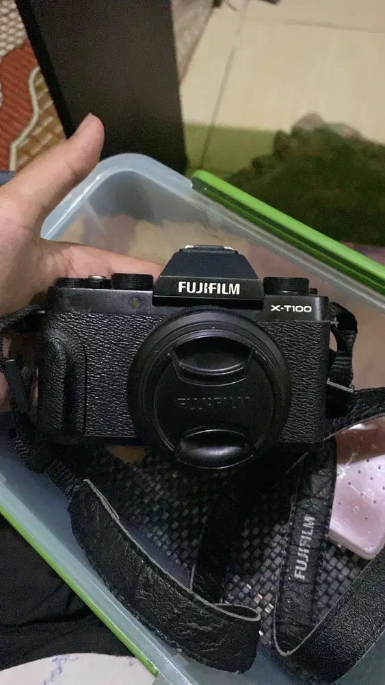 Fujifilm XT-100 lensa fix fuji 35mm