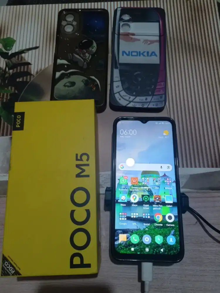 JUAL CEPAT
HP POCO M5 ORIGINAL & KOMPLIT! RAM 4/128 MURAH