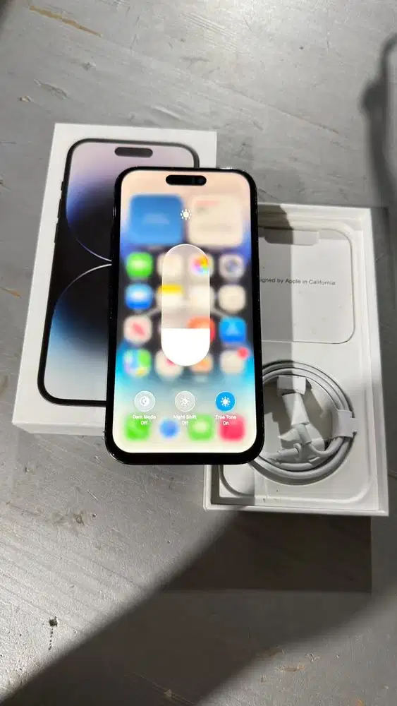 Iphone 14 Pro 128GB Space Black Resmi Ibox Lengkap