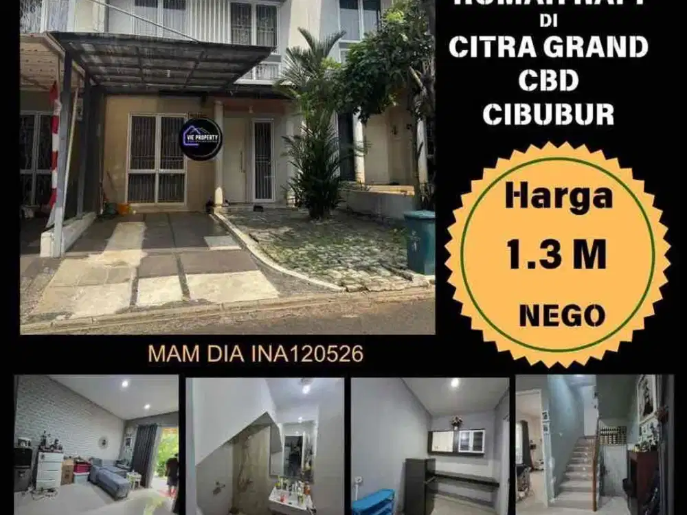 Rumah siap huni di CBD Cibubur