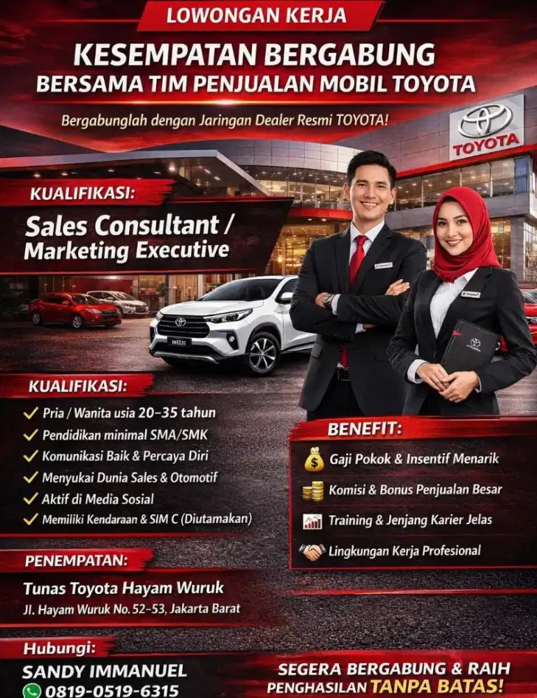 Sales Marketing Toyota